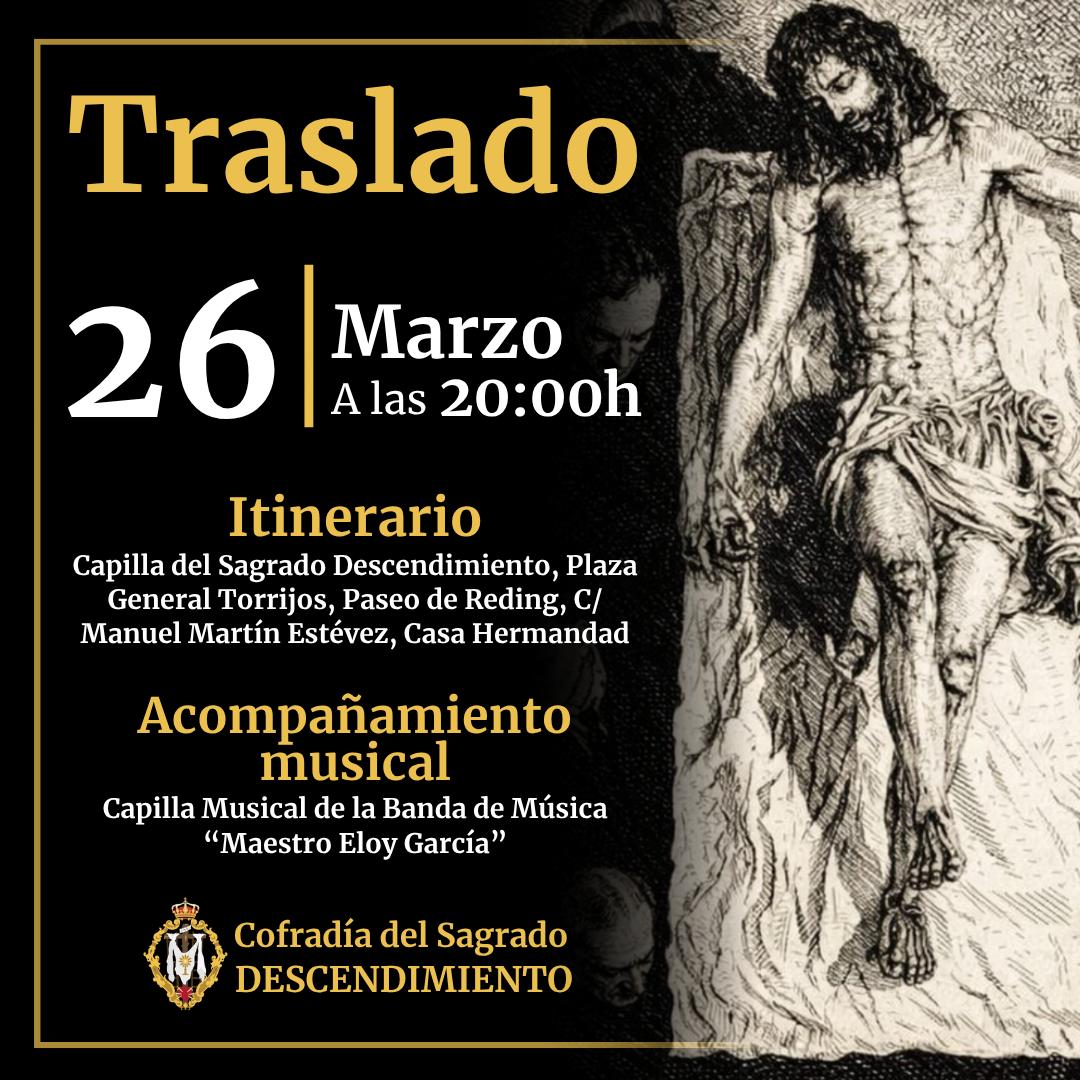 Solemne Traslado de Nuestros Sagrados Titulares