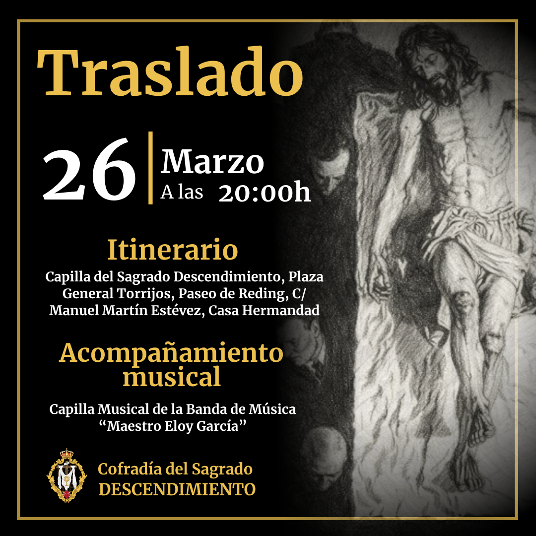 Solemne Traslado de Nuestros Sagrados Titulares