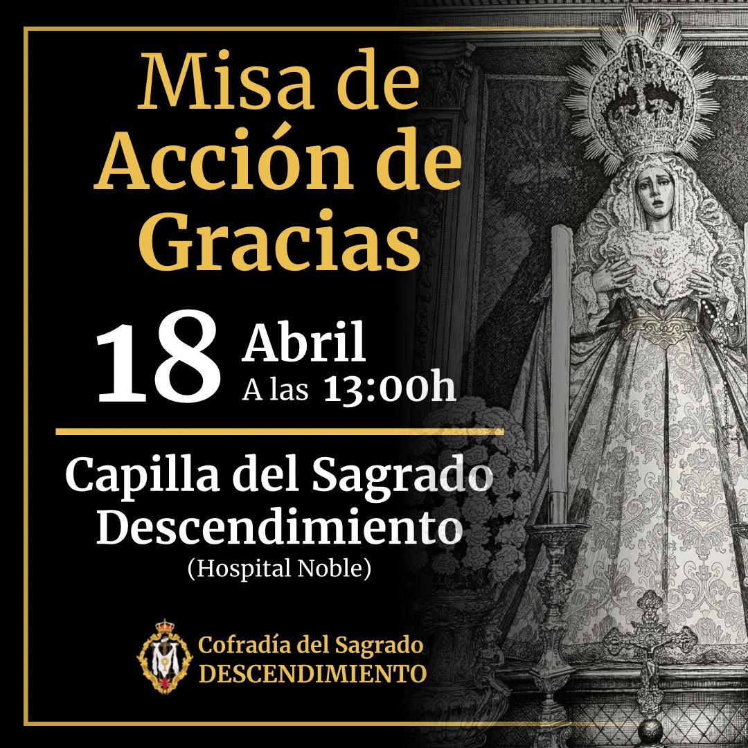 MISA ACCIÓN DE GRACIAS